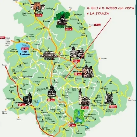Locazione Turistica In Bilocale Sita In Via Ponte Di Ferro 2 B Gualdo Cattaneo
